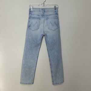MOTHER The Tomcat High-Rise Straight Ankle Jeans